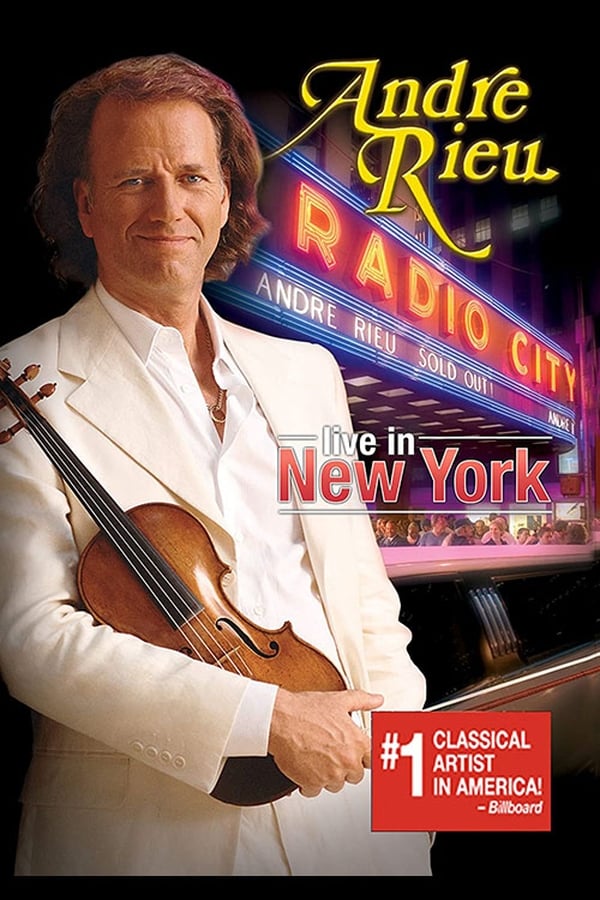 André Rieu returns with an all-new blockbuster show from New York's iconic landmark theater Radio City Music Hall for his first-ever U.S. taped special. Features performances by the world-renowned Harlem Gospel Choir.