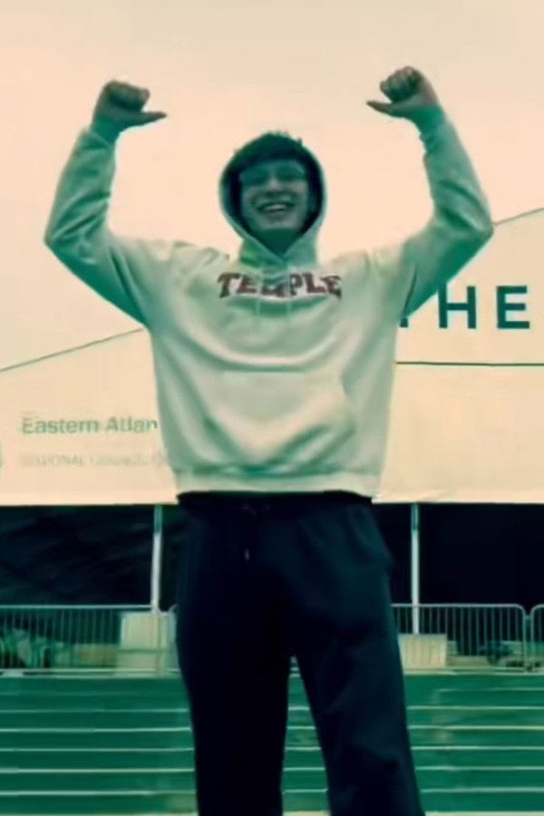 Nate Runs the Rocky Steps