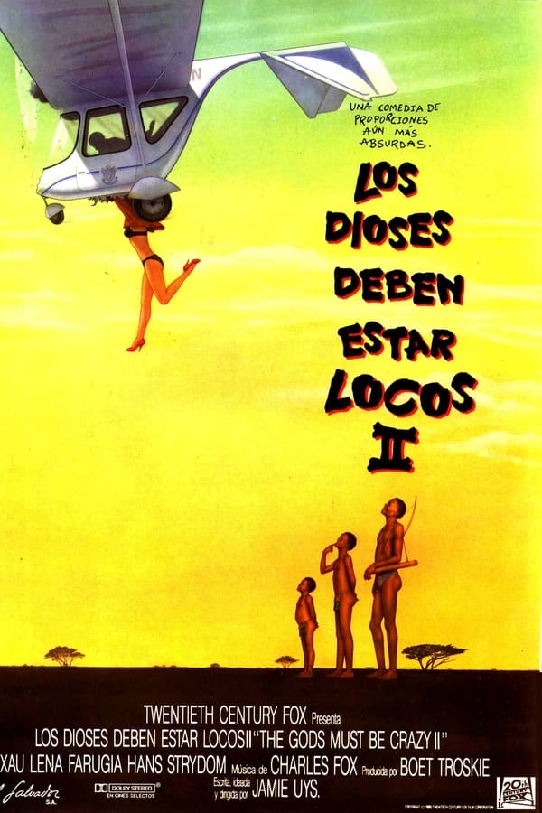 TVplus LAT - Los dioses deben estar locos 2 (1989)