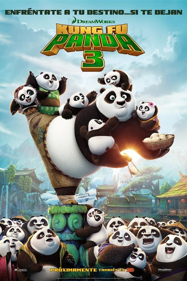 Cuando el durante mucho tiempo perdido padre de Po aparece de repente, el dúo ya reunido viaja a un paraíso secreto de pandas para conocer a montones de nuevos e hilarantes osos. Pero cuando el villano sobrenatural Kai comienza a recorrer toda China venciendo a todos los maestros de kung fu, Po deberá hacer lo imposible: aprender a entrenar a una comunidad repleta de divertidos y torpes hermanos para formar el equipo definitivo de Kung Fu Pandas.