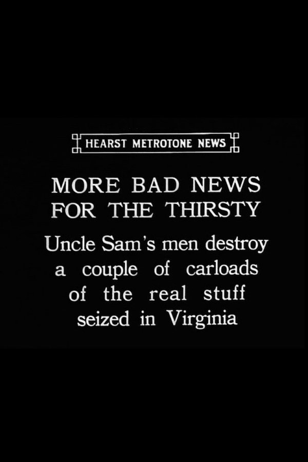 More Bad News for the Thirsty