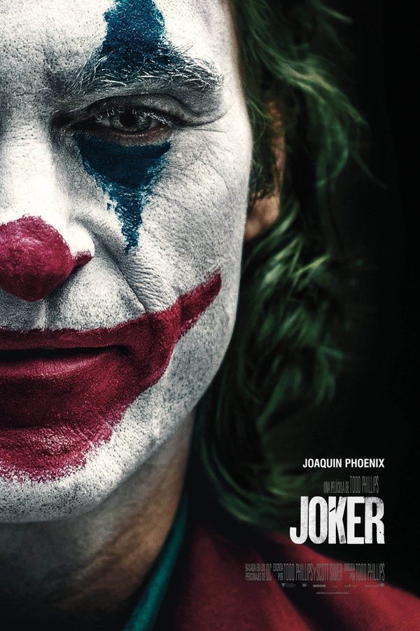 Arthur Fleck es un hombre ignorado por la sociedad, cuya motivación en la vida es hacer reír. Pero una serie de trágicos acontecimientos le llevarán a ver el mundo de otra forma. Película basada en Joker, el popular personaje de DC Comics y archivillano de Batman, pero que en este film toma un cariz más realista y oscuro.