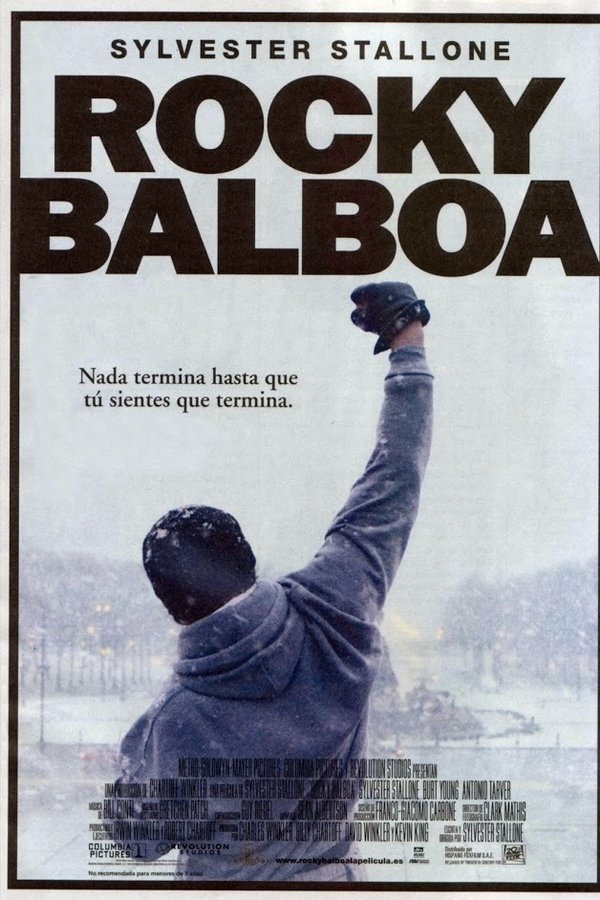 Corre el año 2005 y el campeón Mason Dixon no encuentra un rival a su altura en un boxeo devaluado. Han pasado 30 años desde que Rocky Balboa (Sylvester Stallone), un hombre sin futuro, tuvo un golpe de suerte que le brindó la oportunidad de boxear y llegar a enfrentarse en el cuadrilátero contra el campeón de entonces, Apollo Creed. El coraje y perseverancia de Rocky, tanto en la vida como en el cuadrilátero, brindó esperanza a millones de personas. Ahora, la gloria del que fue bicampeón del mundo ya se ha ido, y Rocky se pasa las tardes contando viejas historias a los clientes de su restaurante Adrian's, que lleva el nombre de su ya fallecida esposa, por quien guarda un silencioso luto. Su hijo (Milo Ventimiglia) no desea pasar tiempo con él; se encuentra demasiado ocupado tratando de vivir su propia vida. El tiempo y los golpes han hecho más humilde a Rocky y en su corazón, él todavía es un luchador...