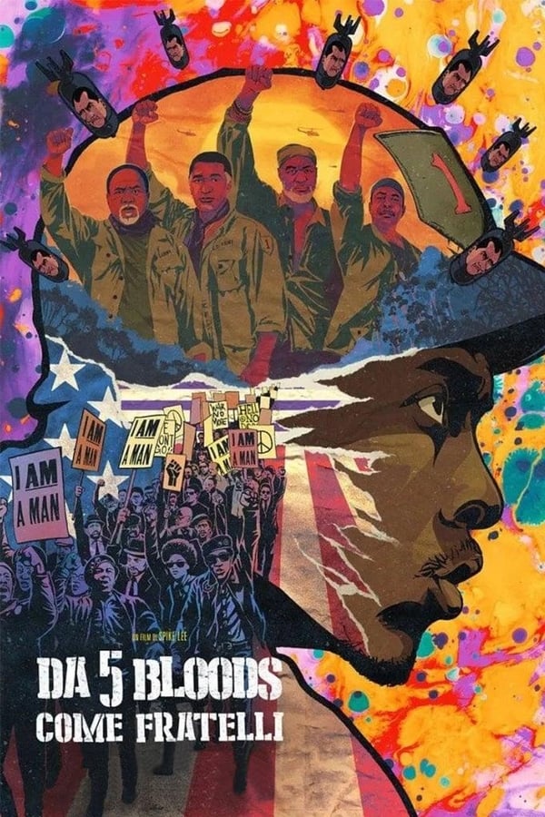 Quattro veterani afroamericani: Paul (Delroy Lindo), Otis (Clarke Peters), Eddie (Norm Lewis) e Melvin (Isiah Whitlock, Jr.), ritornano in Vietnam alla ricerca di ciò che rimane del loro caposquadra, caduto in guerra (Chadwick Boseman) e di un tesoro sepolto; i nostri eroi, riuniti dal figlio preoccupato di Paul (Jonathan Majors), combattono le forze dell’uomo e della natura mentre affrontano le ferite segnanti dell’immoralità della guerra del Vietnam.