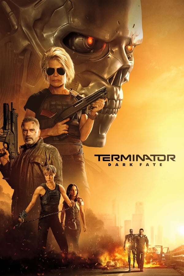 Decades after Sarah Connor prevented Judgment Day, a lethal new Terminator is sent to eliminate the future leader of the resistance. In a fight to save mankind, battle-hardened Sarah Connor teams up with an unexpected ally and an enhanced super soldier to stop the deadliest Terminator yet.