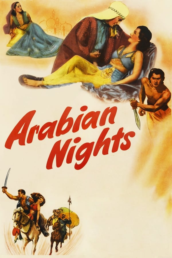 Jon Hall, Maria Montez and Sabu star in this lush, epic story of two half brothers who battle each other for the power of the throne and the love of a sensual, gorgeous dancing girl, Scheherazade