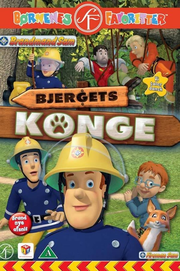 Brandmand Sam Bjergets Konge poster