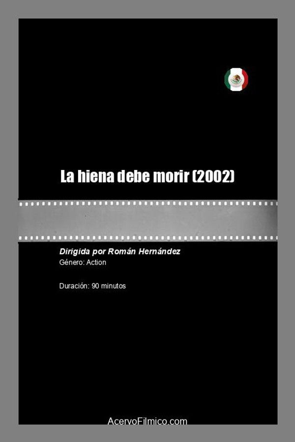 La hiena debe morir poster