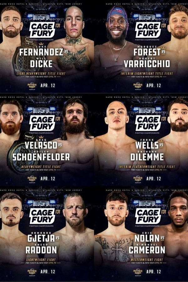 CFFC 131: Fernandez vs. Dicke
