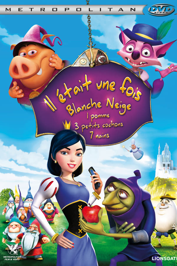 Jeune femme moderne, Blanche Neige préfère s’amuser avec ses amies La Petite Bergère, Boucles d’or et Le Petit Chaperon Rouge plutôt que d’aider les habitants du royaume. Son père, le roi Cole, dépassé par la situation, décide de se remarier et charge la Bonne Fée de lui trouver sa future femme. Mais la maladresse de Mambo et Munk qui doivent veiller sur la balance du bien et du mal aura bien des conséquences ! Dame Futile est présentée au roi qui décide de l’épouser sans savoir que cette dernière n’a qu’une idée en tête : diriger le royaume. Pour cela et avec l’aide de Rumpelstiltskin, elle réussit à écarter Blanche Neige qui est forcée de s’enfuir dans la forêt. Avec Mambo et Munk en ville et étant la seule à pouvoir empêcher le mariage du roi et de Dame Futile, Blanche Neige doit prouver qu’elle peut être à la hauteur de son titre et à la tête du royaume.