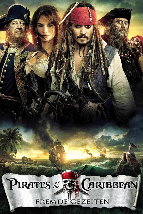 In Pirates Of The Caribbean – Fremde Gezeiten begegnet Captain Jack Sparrow einer Frau aus seiner Vergangenheit wieder. Angelica heißt die Schöne und Sparrow war in sie verliebt. Oder hat sie ihn nur benutzt? Jedenfalls schickt Angelica den Piraten auf die Suche nach dem sagenumwobenden Jungbrunnen. Dazu muss er an Board der Queen Anne’s Revenge gehen, dem Schiff des gefürchteten Piraten Blackbeards. Captain Jack Sparrow findet sich in Fluch der Karibik 4 wie erwartet in einer abenteuerlichen Geschichte wieder, in der er nicht mehr weiß, wem er vertrauen kann: dem skrupellosen Piraten Blackbeard oder der schönen Frau aus seiner Vergangenheit. Captain Hector Barbossa kann ihm auch nicht wirklich auf die Sprünge helfen, sondern ist eher eine weitere Störung auf der Suche nach dem Jungbrunnen…