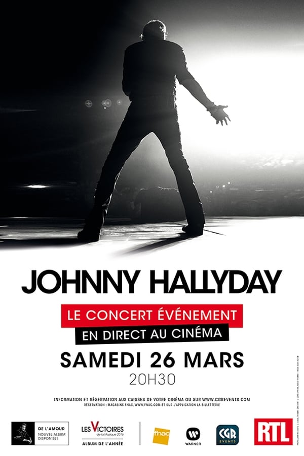 La vidéo événement du Rester Vivant Tour de Johnny Hallyday, avec la captation du concert époustouflant de Bruxelles le 26 mars 2016 ! enregistré au Palais 12 – Bruxelles  [28 titres] Liste des titres :  01 - Intro 02 - Rester vivant 03 - O Carole 04 - Noir c'est noir 05 - Requiem pour un fou 06 - J'ai pleuré ma guitare 07 - Au café de l'avenir 08 - Oh ma jolie Sarah  09 - Quelque chose de Tennessee 10 - Gabrielle 11 - De l'amour 12 - La fille de l'été dernier 13 - Mystery Train 14 - Blue Suede Shoes  15 - Je te promets 16 - L'envie 17 - Fils de personne 18 - Le pénitencier 19 - Mon coeur qui bat 20 - Ma gueule 21 - L'idole des jeunes 22 - Seul 23 - Nadine 24 - Que je t'aime 25 - Allumer le feu26 - Je suis victime de  l'amour 27 - La musique que j'aime 28 - Quand on n'a que l'amour