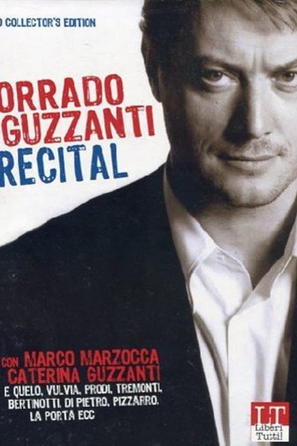 Corrado Guzzanti torna al pubblico atteso prima e acclamato poi da tutti i palcoscenici d'Italia. Il Tour RECITAL ha portato Corrado con la sorella Caterina e Marco Marzocca davanti agli occhi e le risate di oltre 400.000 spettatori.
 Il meglio del meglio con nuovi personaggi e tante storie che racccontano, con una comicità nobile e intelligente, la realtà dei nostri giorni nella sua difficoltà, nelle impossibilità e nei luoghi comuni. La crisi di tutti i valori rappresentata da politici come Bertinotti, Prodi, Tremonti, Di Pietro e Gelmini; dei valori dello spirito narrati da PadreFederico e dal teologo Pizzarro. Personaggi come la conduttrice Fulvia, il santone Quelo, i mafiosi 