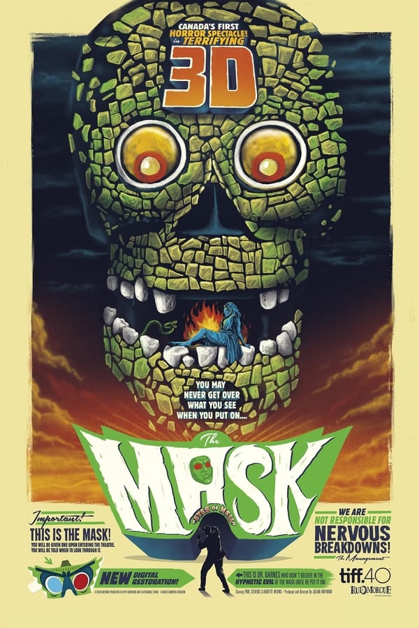 A young archaeologist believes he is cursed by a mask that causes him to have weird nightmares and possibly to murder. Before committing suicide, he mails the mask to his psychiatrist, Dr. Barnes, who is soon plunged into the nightmare world of the mask.