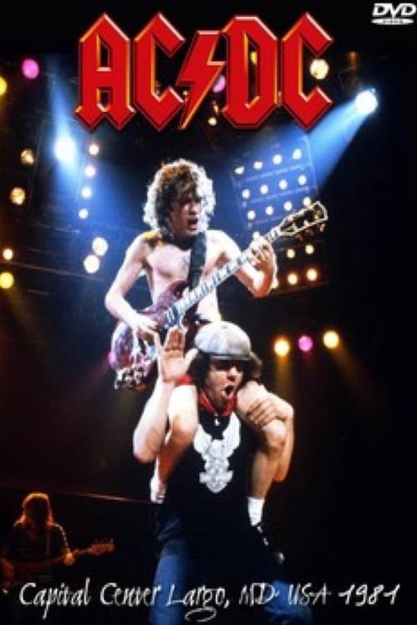AC/DC – Capital Center, Landover, MD, USA, December 1981