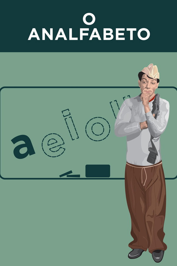 Capa de O Analfabeto