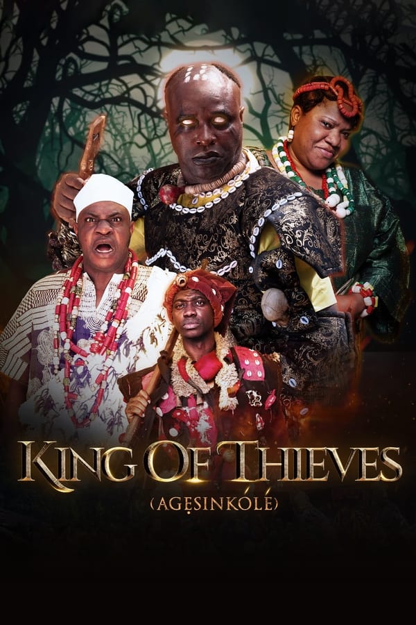 King of thieves is an epic tale of Agesinkole, an all-powerful Bandit and his reign of terror in the prosperous Kingdom of Ajeromi. Concerned by his pillaging, the kingdom moves to destroy him, through the hunters, witches and priests, thus beginning this adventurous saga of revenge, bravery and glory.