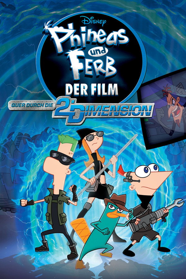 DE - Phineas und Ferb: Quer durch die 2. Dimension (2011)