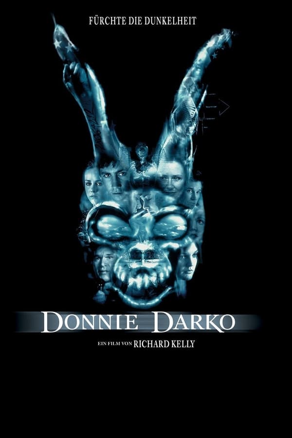 Auf den ersten Blick könnte Donnie Darko ein normaler, unkomplizierter Teenager sein. Geordnete Familienverhältnisse, verständnisvolle Eltern, eine nette Freundin. Aber Donnie hat ein mentales Problem – ein drei Meter großes, ziemlich dämonisches Kaninchen namens Frank. Nachts, wenn alles schläft, spricht seine sonore Stimme zu ihm und erteilt ihm Ratschläge. Die sind manchmal hilfreich und manchmal nicht, bezüglich jedweder Zukunftsprognose aber grundsätzlich zutreffend. Die von Donnies Eltern beauftragte Diplompsychologin ist genauso ratlos wie der schuleigene Motivationstrainer oder die freundliche Klassenlehrerin. Als Frank Donnie erklärt, dass in ziemlich genau 28 Tagen, 6 Stunden, 42 Minuten und 12 Sekunden die Welt untergeht, ist guter Rat mal wirklich teuer.