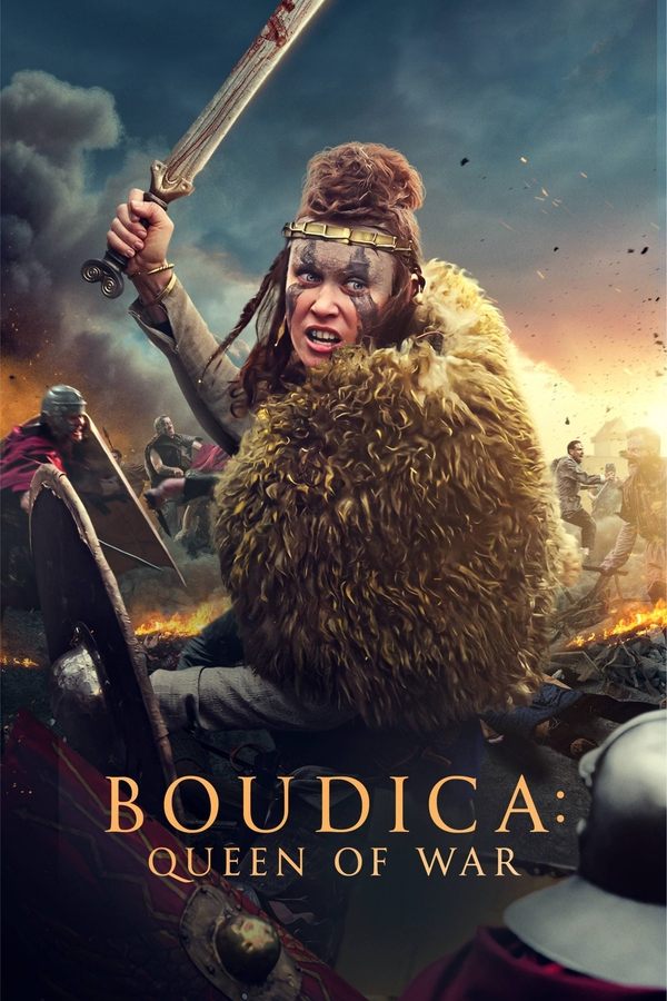 In an epic action film inspired by true events, Boudica's husband, the noble King Prasutagus, is slain, and her children are brutally taken from her by ruthless Roman conquerors. Stripped of her land and forced into subservience, Boudica, consumed by grief and burning with a desire for justice, ignites a fiery spirit within her and vows to reclaim her homeland from the clutches of the Romans.  Boudica leads her army in a desperate assault against the Roman forces, where the fate of her people and her own destiny hang in the balance.