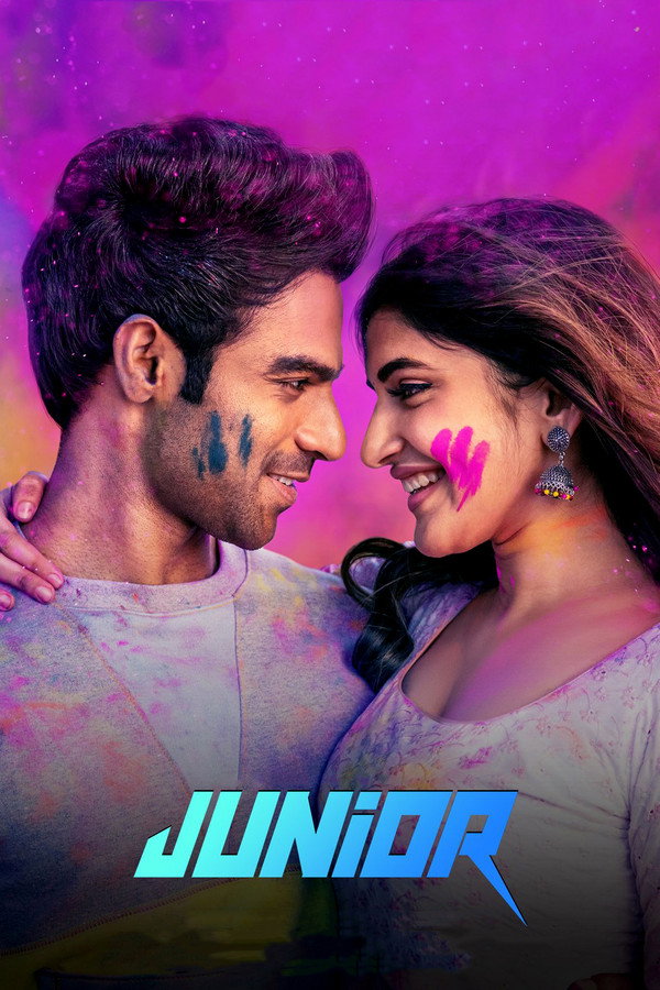 Junior (2025) Dual Audio Hindi Dubbed Telugu Movie Poster - CineFreak