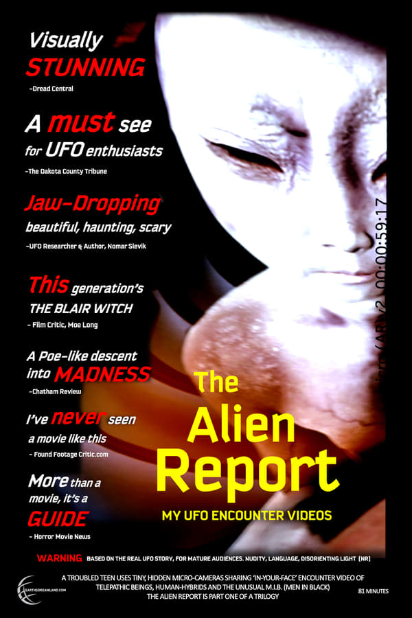 A life-long alien abductee figures out a clever way to record his alien encounters using a micro camera, and shares high-res video of telepathic beings, human hybrids and more.