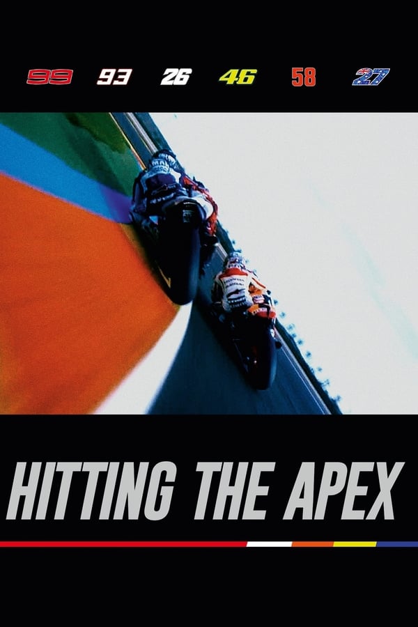 'Hitting the Apex' is het verhaal van zes vechters- zes van de snelste motorracers aller tijden - en van het lot dat hen te wachten staat op het hoogtepunt van de sport.