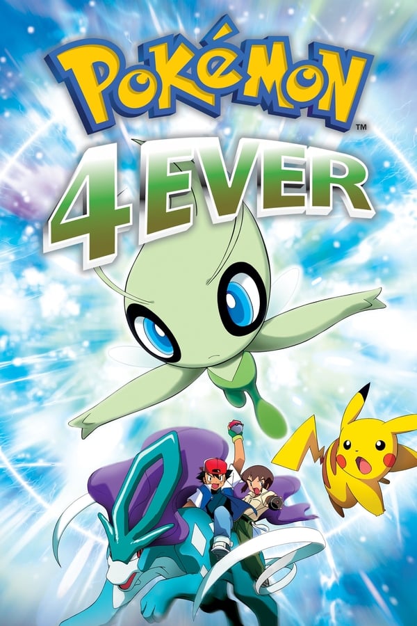 Vierter Pokémon-Film aus dem Jahr 2002. Ash, Pikachu und ihre Freunde begegnen im Wald dem Pokémon Celebi, der die Fähigkeit besitz, zwischen den Zeiten zu reisen. Für die Freunde beginnt damit eines der größten Abenteuer ihres Lebens - und eines der gefährlichsten.