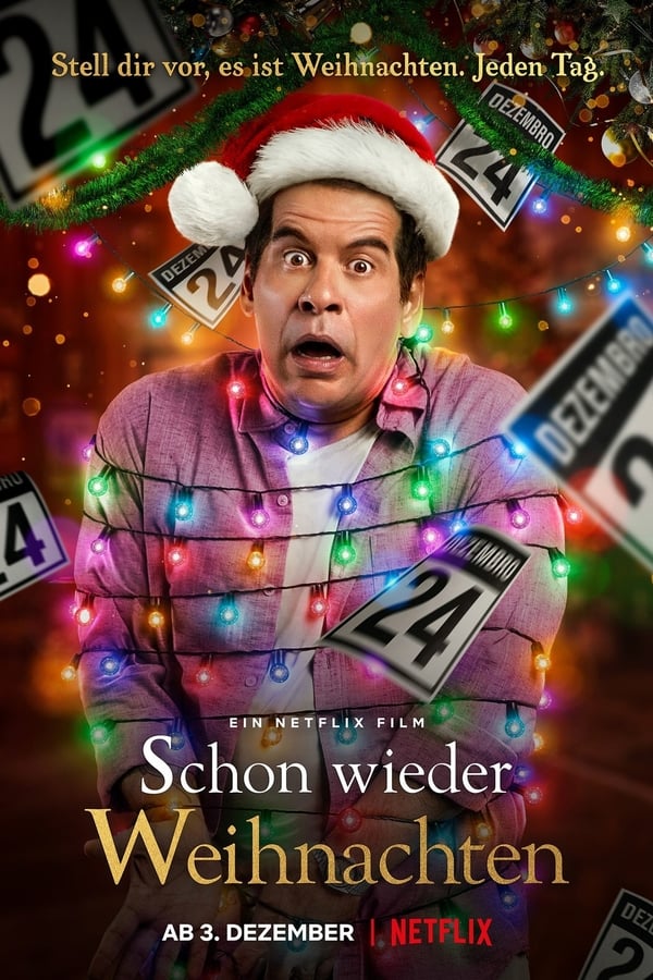 Gefangen in einer Zeitschleife, in der es für immer Weihnachten ist, beginnt ein Familienvater, der die Feiertage hasst, wertvolle Lektionen darüber zu lernen, was im Leben wichtig ist.