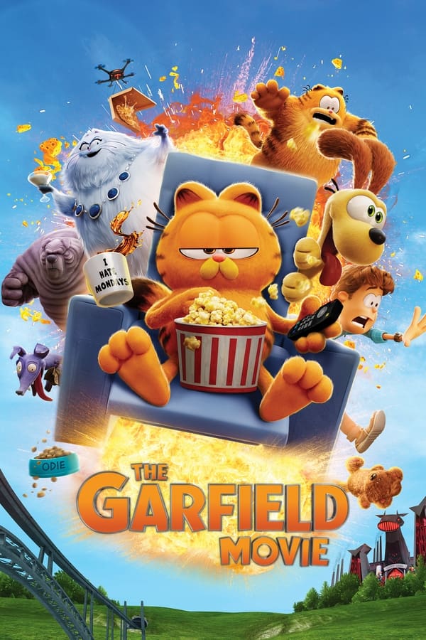 The Garfield Movie 2024 Hindi (Cleaned) 1080p 720p 480p HQ HDCAM x264