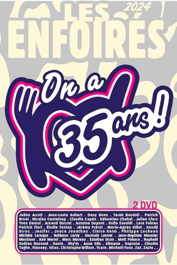 En janvier 2024, les Enfoirés se sont produits à L’Arkéa Arena à Bordeaux pour fêter leurs 35 ans. Cette édition anniversaire nous promet un show spectaculaire, porté par 47 Enfoirés plus que jamais engagés auprès des Restos du Cœur. De beaux moments d’émotion et de rire sont au rendez-vous.