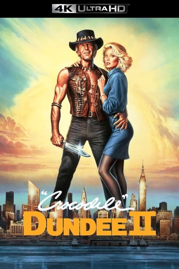 Australian outback expert protects his New York love from gangsters who've followed her down under.