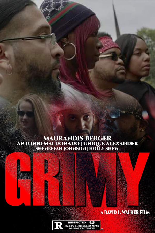 GRIMY is the story of an undercover officer named Rogers. (Maurandis Berger) He is the only one who can get in close enough to these criminals that terrorize neighborhoods with drugs and violence. He is often assigned to neighborhoods that he grew up in, but he finds himself becoming part of the problem as he almost becomes what he's trying to bring down. Now Officer Rogers must make a choice of which side he will take, his oath or his feelings.