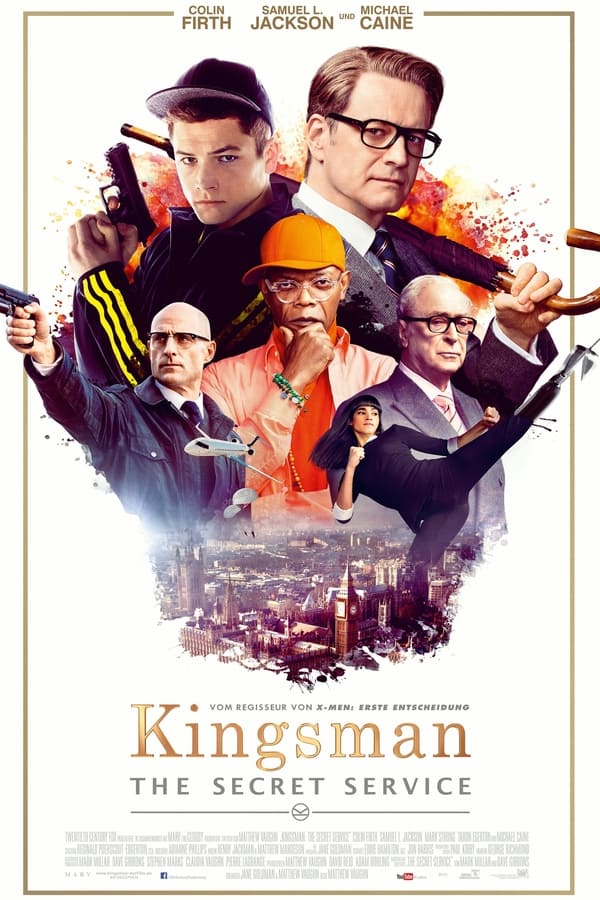 DE (BLURAY) - Kingsman: The Secret Service (2014)