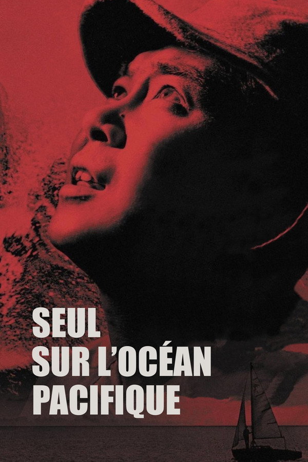 Seul sur l'océan pacifique
