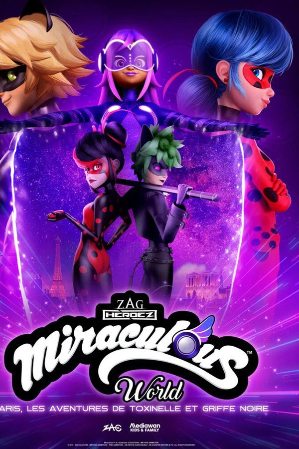 Miraculous World : Paris, Les Aventures de Toxinelle et Griffe Noire