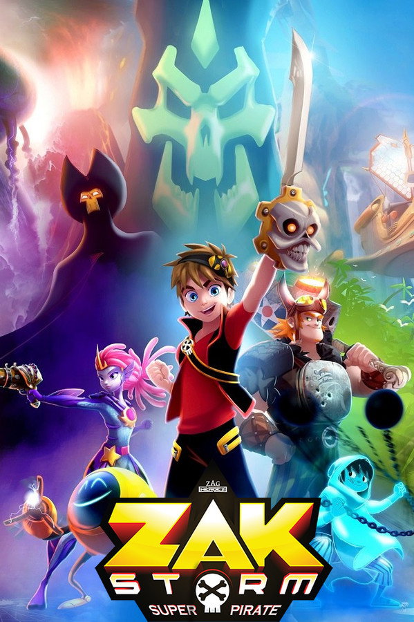 Zak Storm, super pirate