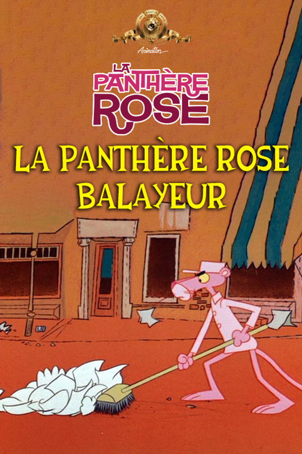 La Panthère Rose Balayeur