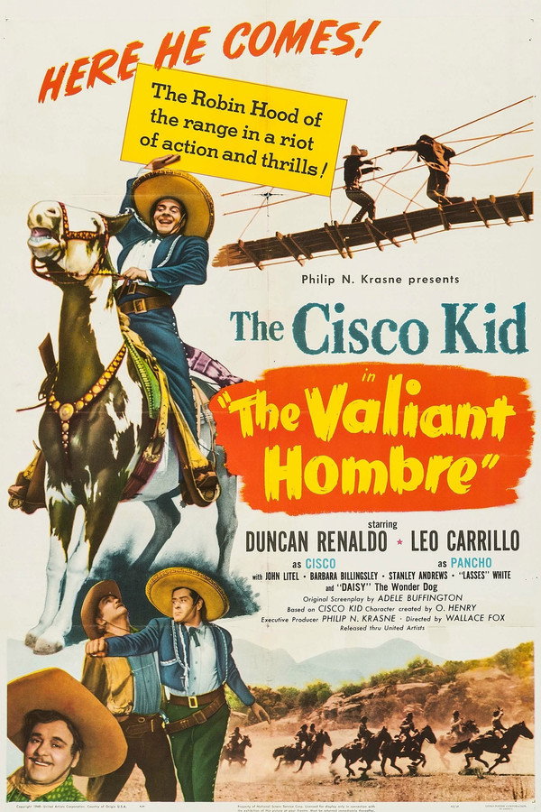 The Valiant Hombre 海报