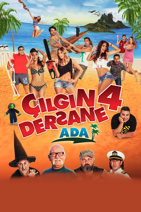 Çılgın Dersane 4: Ada 海报