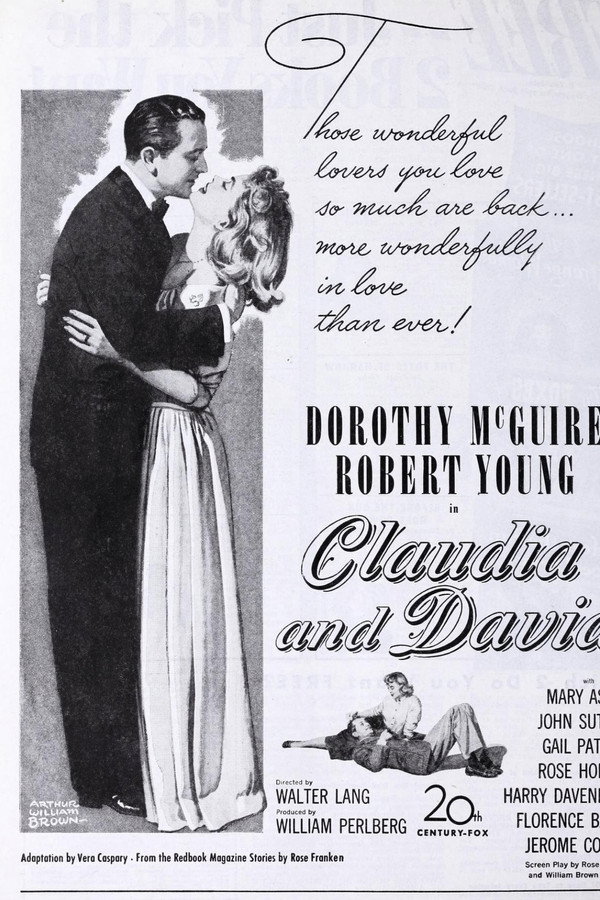 Claudia and David poster