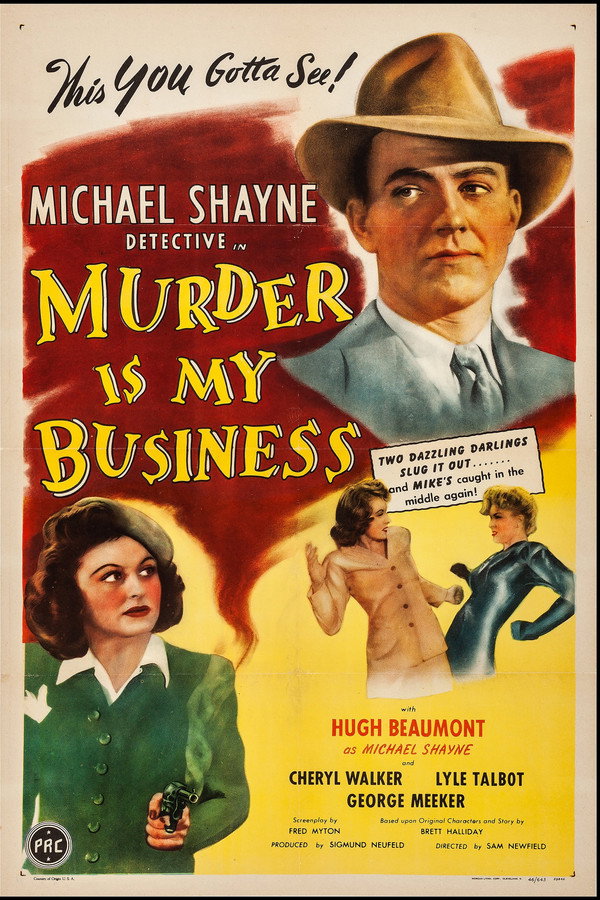 Murder Is My Business poster