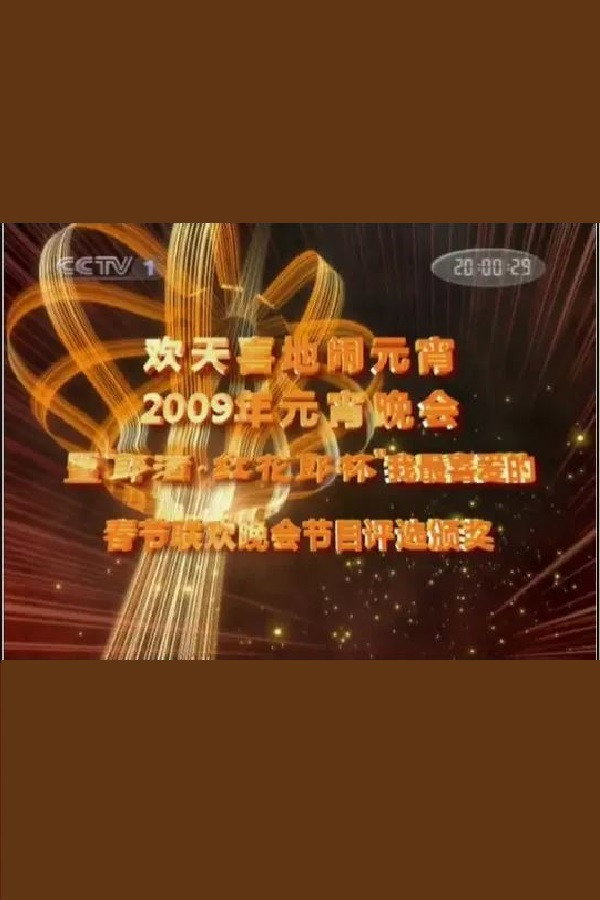 2009年中央电视台元宵晚会 海报
