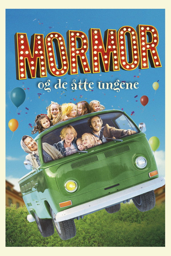 Mormor og de åtte ungene 海报
