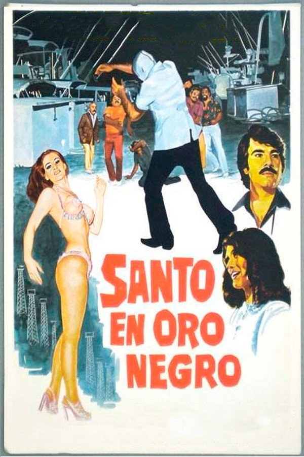La noche de San Juan: Santo en Oro negro 海报