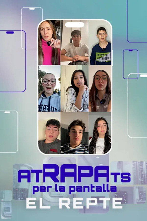 Atrapats per la pantalla: el repte poster