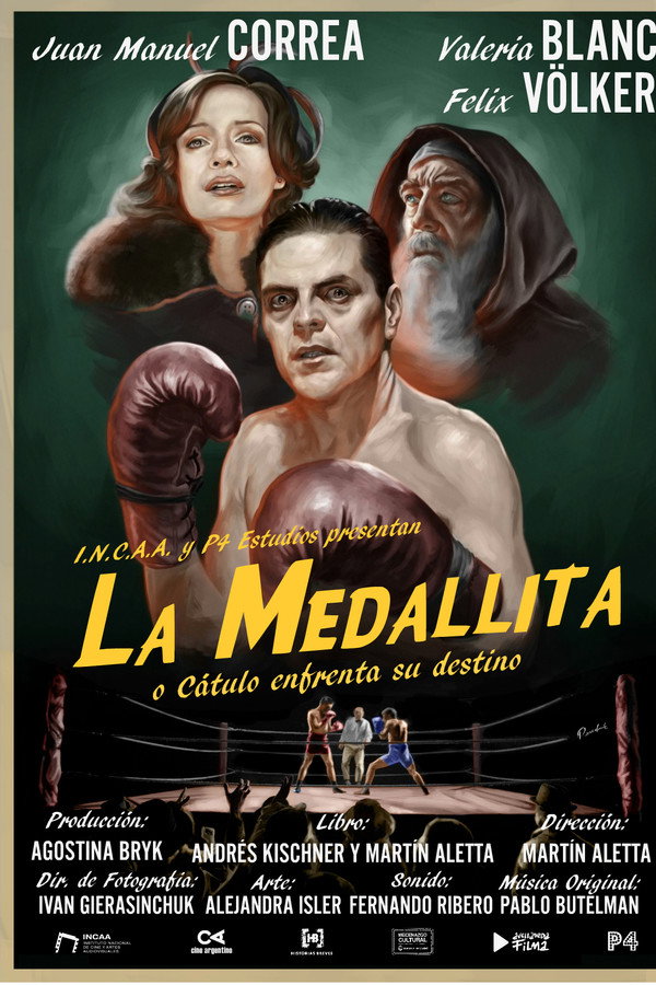 La medallita poster