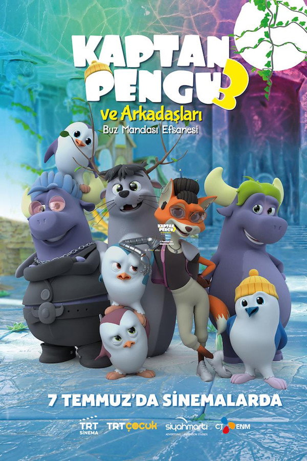 Kaptan Pengu ve Arkadaşları 3: Buz Mandası Efsanesi poster