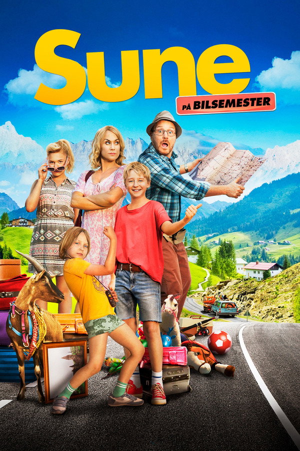 Sune på bilsemester 海报