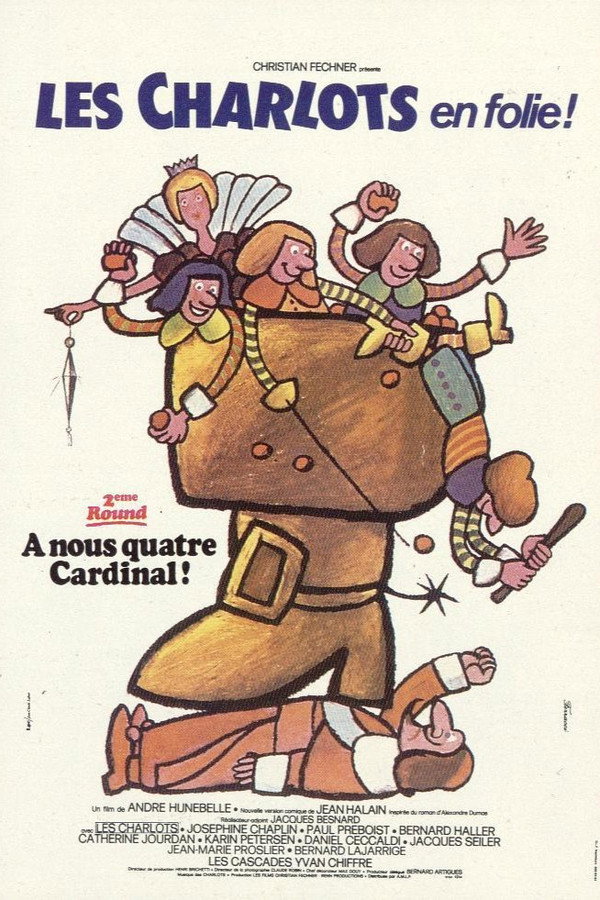 The Four Charlots Musketeers 2 poster